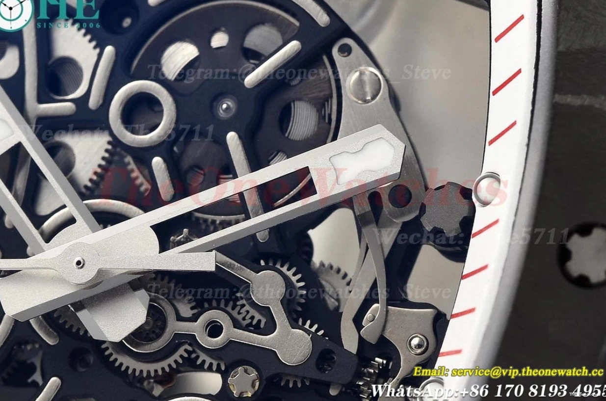 Dial APS Clone RM055 RU Skeleton NTPT Red Crown RMUL2 Super 0524